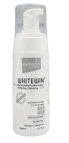 Evawin Whitewin Mousse Nettoyante Eclaircissante 150 ml