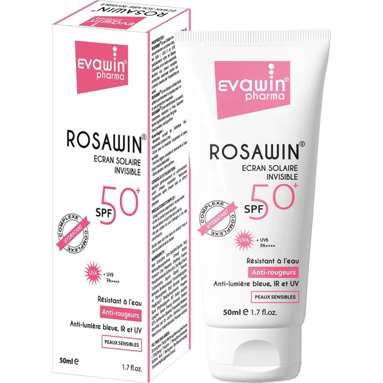 Evawin Rosawin Écran Solaire Invisible SPF 50+ (50 ml)