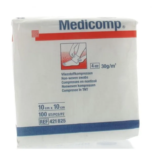 Hartmann Medicompresses 10*10cm 100/Boite