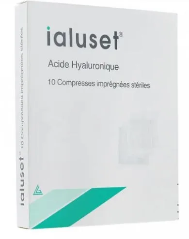 Ialuset Compresse 10 Unités