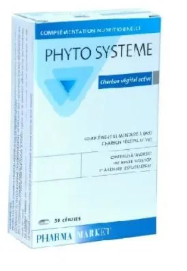 Phyto Systeme Charbon Vegetal Active 30gelules