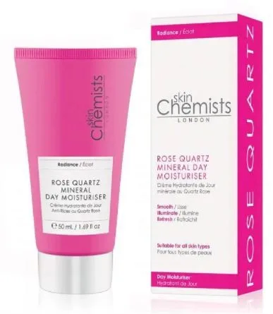SkinChemists Soin Hydratant Anti-Âge de Jour au Quartz Rose 50 ml
