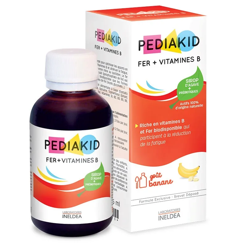 Pediakid Fer + Vitamines B 125 ml