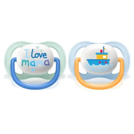 Avent Sucette Ultra Air Happy 0-6 Mois SCF080/01
