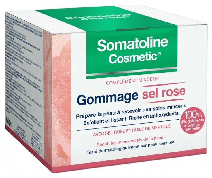 Somatoline Gommage Sel Rose 350 g