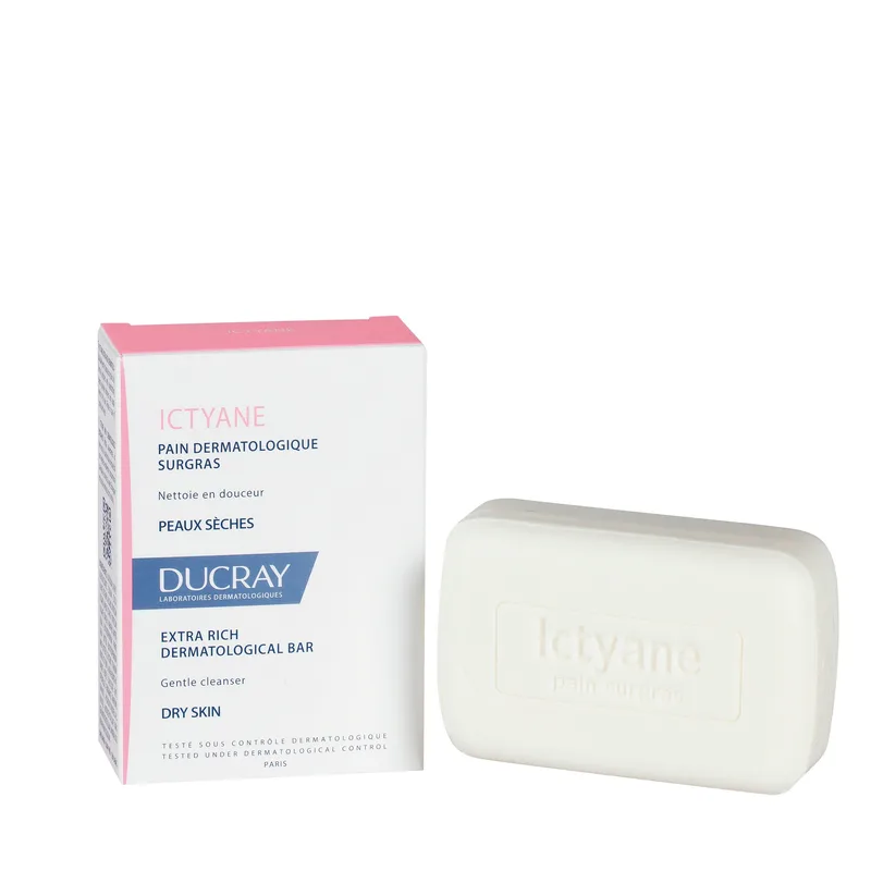 Ducray Ictyane Pain Dermatologique Surgras 200 g