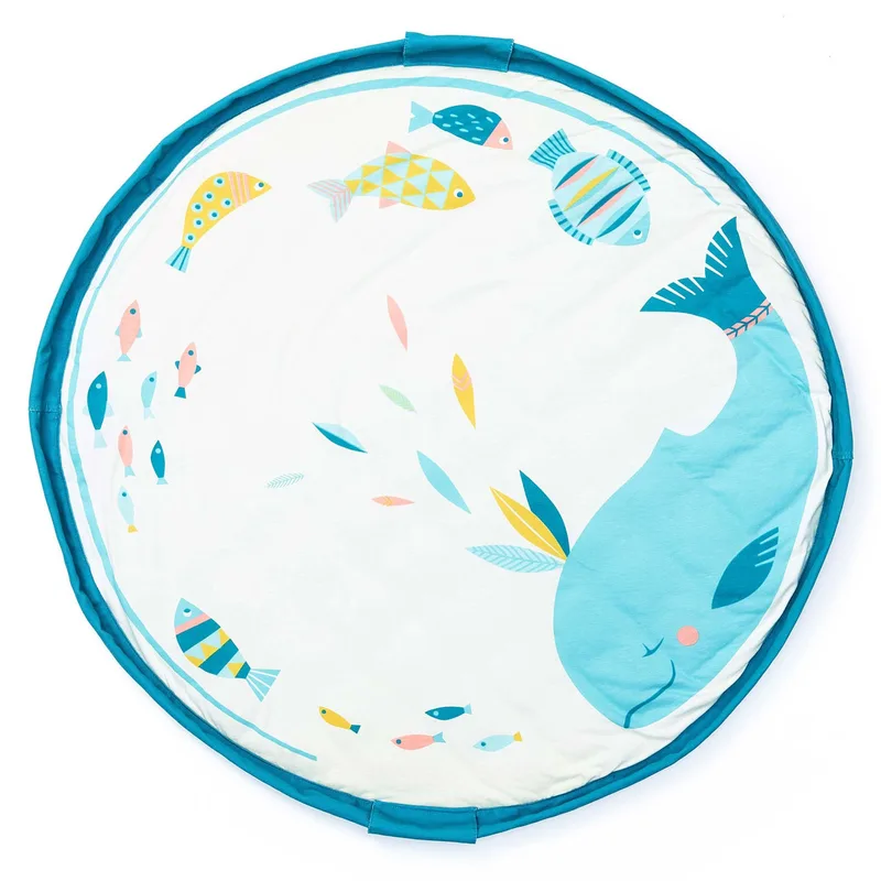 Play&go Sac de rangement de jouets et tapis de jeux Soft Moulin Roty Olga