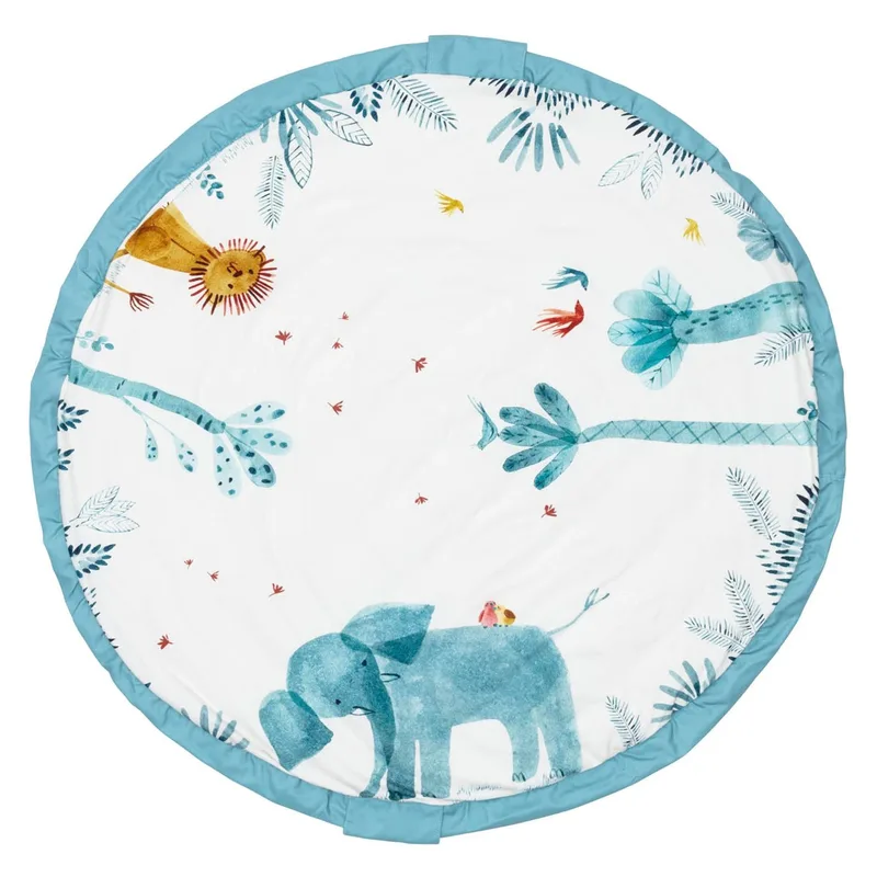 Play&go Sac de rangement de jouets et tapis de jeux Soft Moulin Roty Baobab