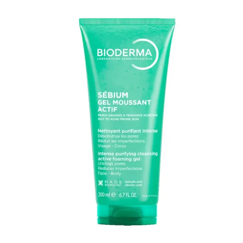 Bioderma Sébium Gel Moussant Actif 200 ml