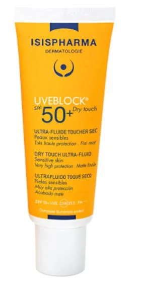 Isis Pharma Uveblock Dry Touch Teinte Claire Spf50+ 40 ml