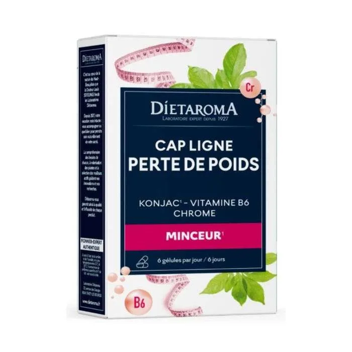 Dietaroma Capligne Konjac & Chrome 40 gélules