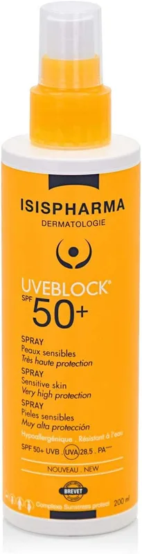 Isis Pharma Uveblock SPF50+ Spray 200 ml