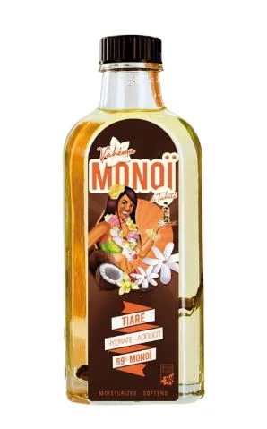 Monoi de Tahiti 99% Tiare Cheveux et Corps Hydrate et Adoucit 100 ml