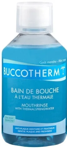 Buccotherm Bain de Bouche Bleu sans Alcool 300 ml