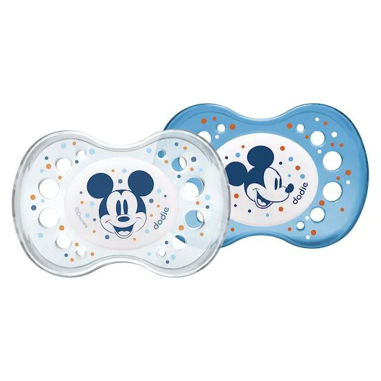 Dodie Sucette Anatomique +18M A75 Duo Mickey Nuit