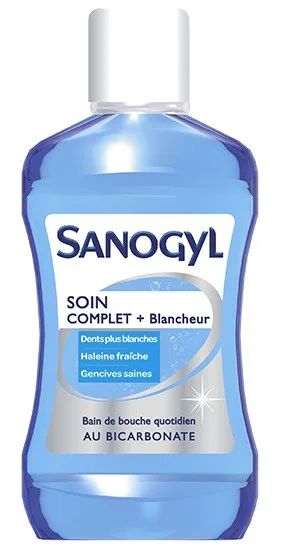Sanogyl Bain de Bouche Soin Complet + Blancheur Fl 500 ml