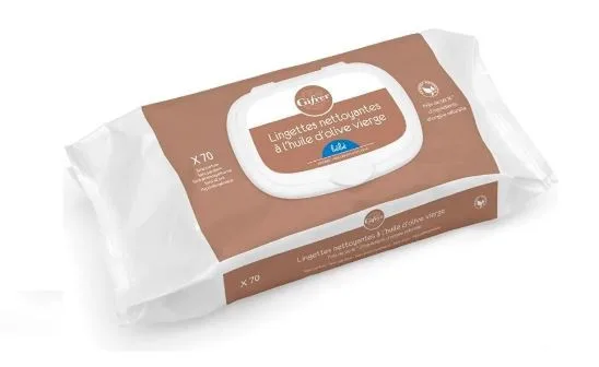 Gifrer Lingettes Bebe au Liniment Huile Olive Extra X70