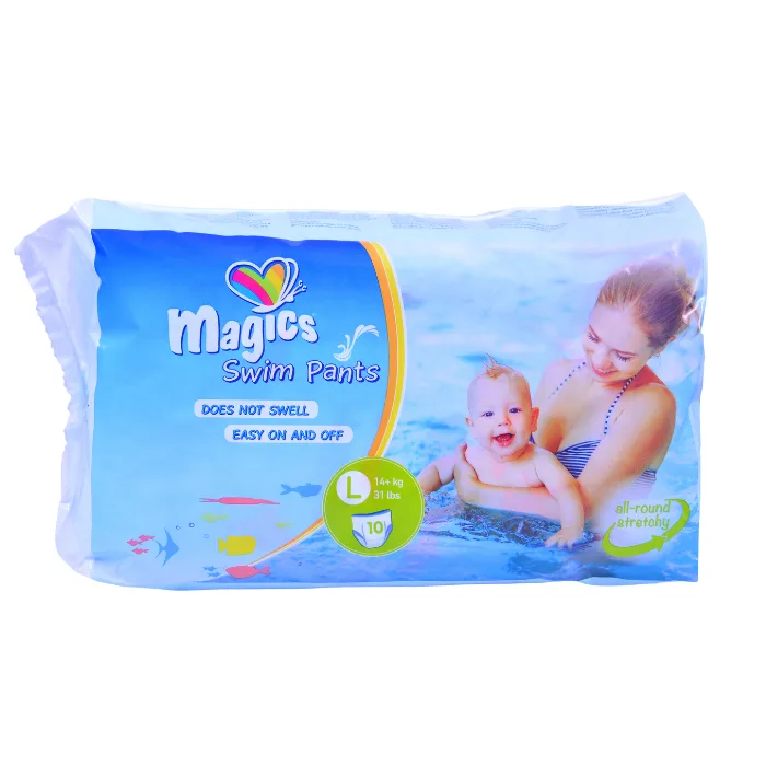 Magics Culottes de Bain Taille L 14 kg – Sachet De10 Pièces