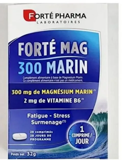 Forte Pharma Magné 300 Marin – 28 Comprimés