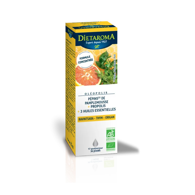 Dietaroma oleopolis pepins de pamplemousse 30 ml