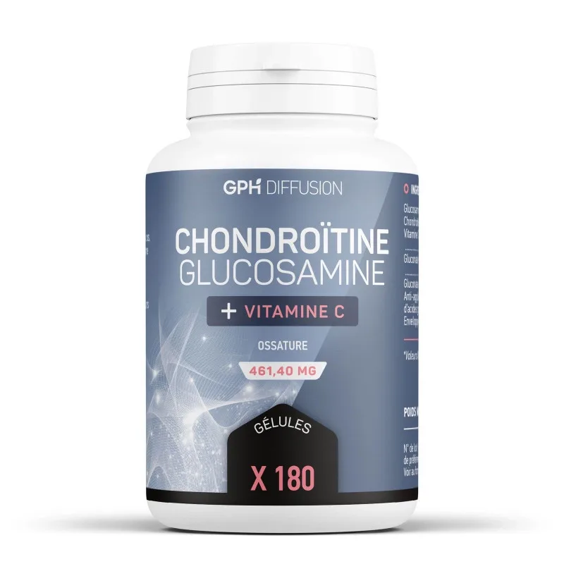 Gph Diffusion Chondroitine Glucosamine 180 gélules