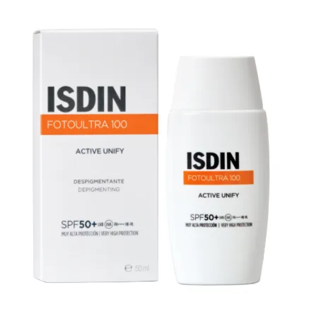 ISDIN Foto Ultra Active Unify Transparent Spf50+ 50 ml