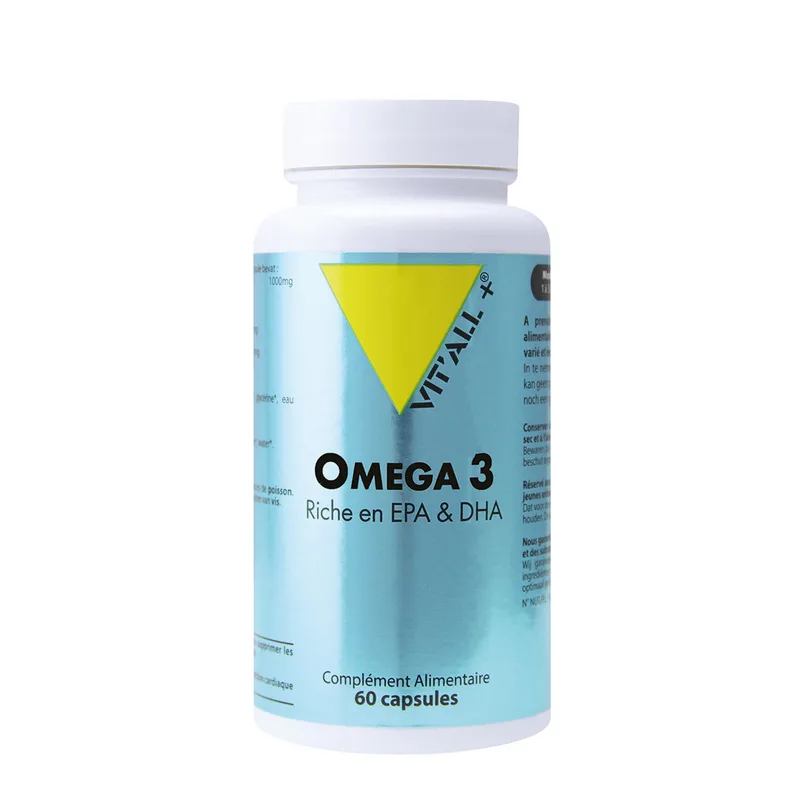 Vit’All++ Oméga 3 60 Capsules