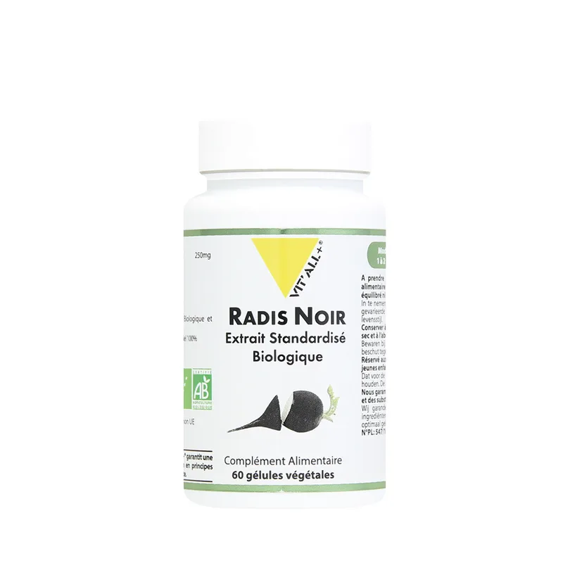 Vit’All++ Radis Noir 60 gélules