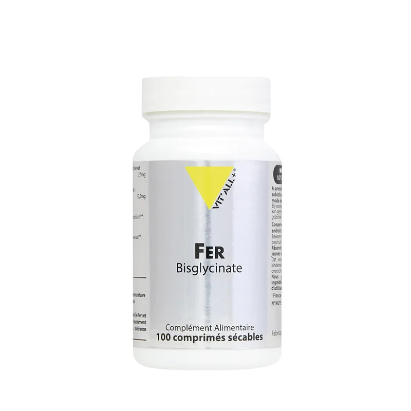 Vit’All++ Fer Bisglycinate 27 mg 100 Comprimés