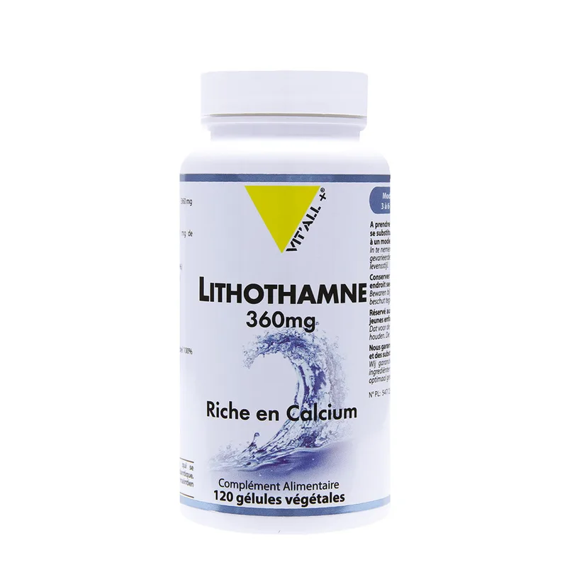 Vit’All++ Lithothamne 360 mg 120 gélules