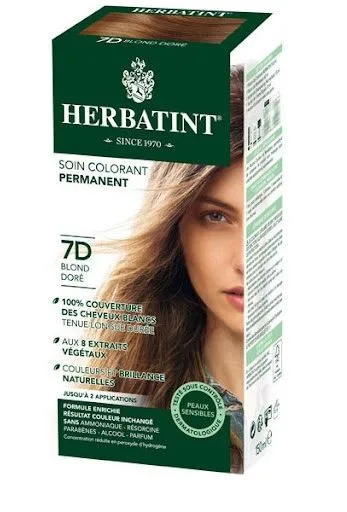 Herbatint Soin Colorant Permanent 7D