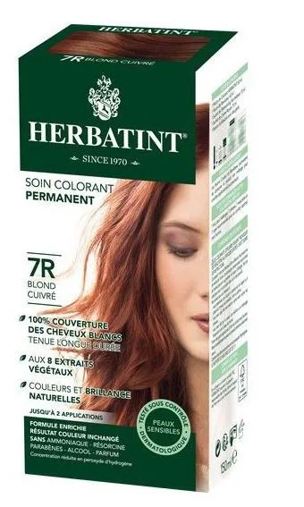 Herbatint Soin Colorant Permanent 7R