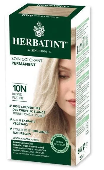 Herbatint Soin Colorant Permanent 10N Blond Platine