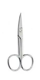 Beter Ciseaux Ongles Chromés, Pointe Courbe 24111
