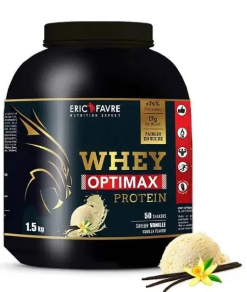 Eric Favre Whey Optimax Protein Vanille 1.5 kg
