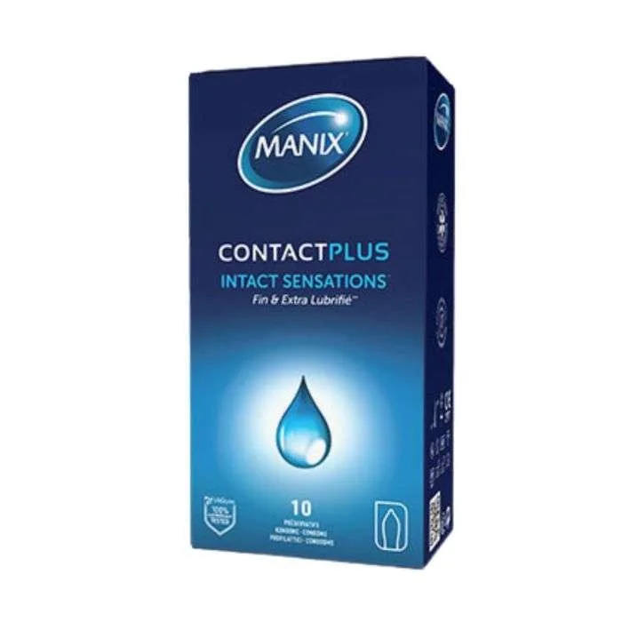 Manix Contact Plus Boite 10 Preservatifs