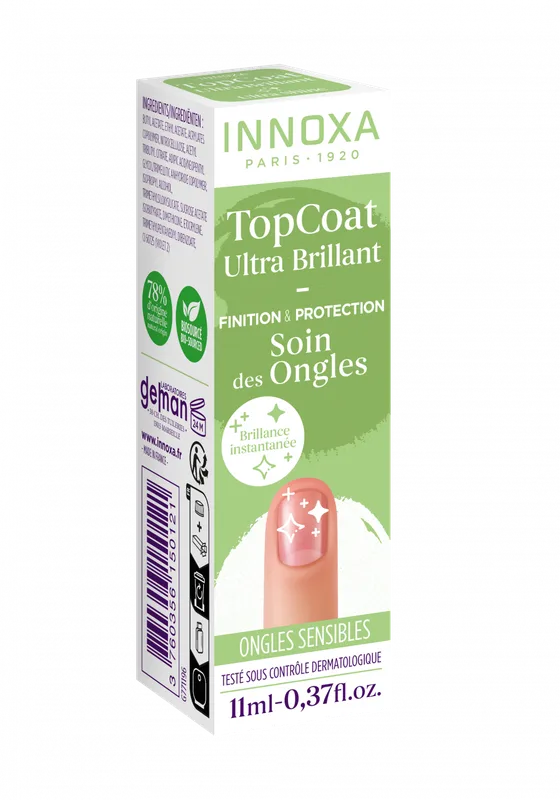 Innoxa Vernis A Ongles Top Coat Ultra Brillant 5 ml - G771196