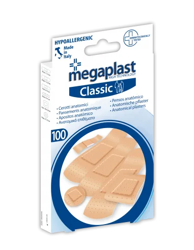 Megaplast Classiques Pansements Boîte 100 - 112400