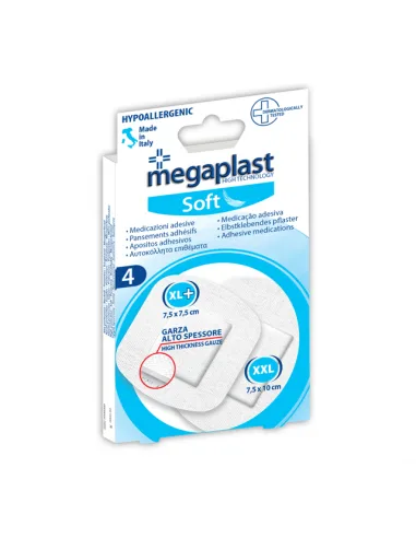 Megaplast Soft Sparadrap Peaux Delicates Boîte 4 - 112424