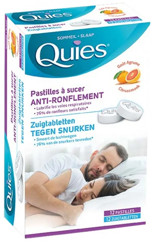 Quies AR Pastilles Agrumes Bte 12 Unités