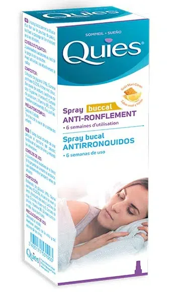 Quies Spray Buccal Anti Ronflement Flacon 70 ml