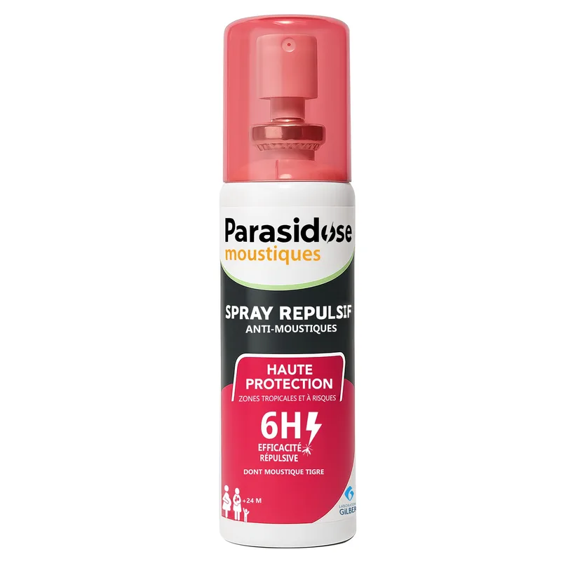 Parasidose Moustiques Protection Corporelle Répulsif Zones Tropicales 100 ml
