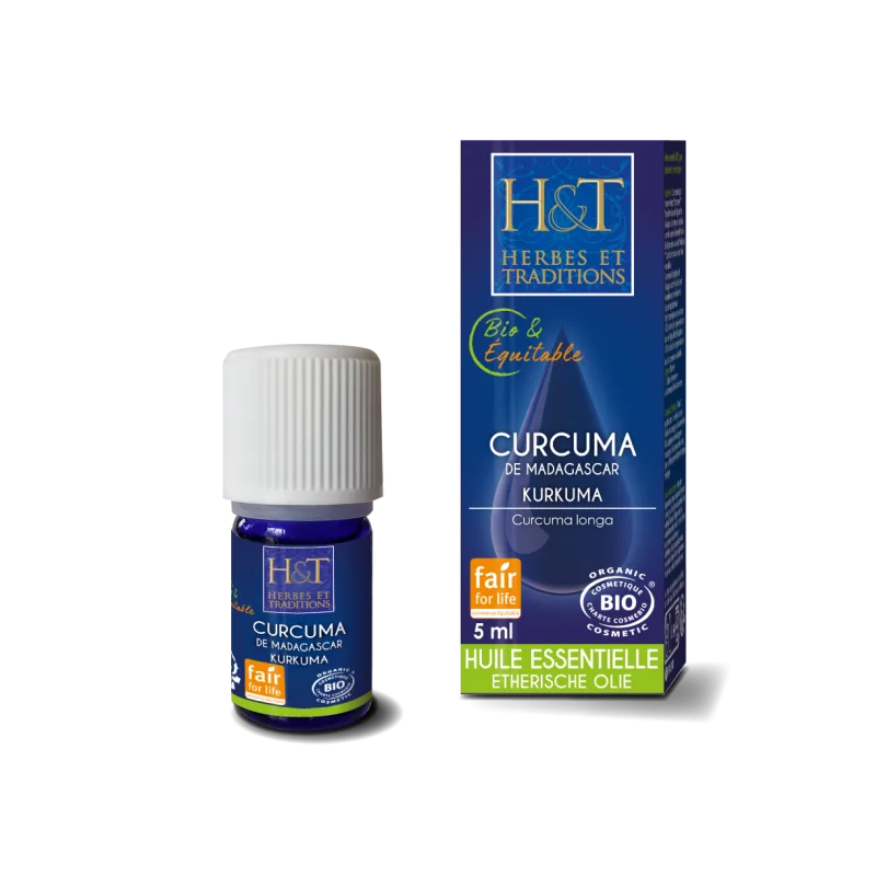 Herbes et traditions Huile Essentielle - Curcuma BIO 5 ml
