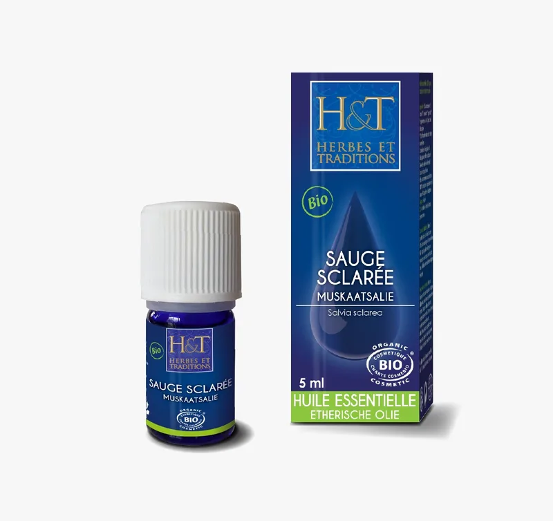 Herbes et traditions Huile Essentielle - Sauge Sclaree BIO 10 ml