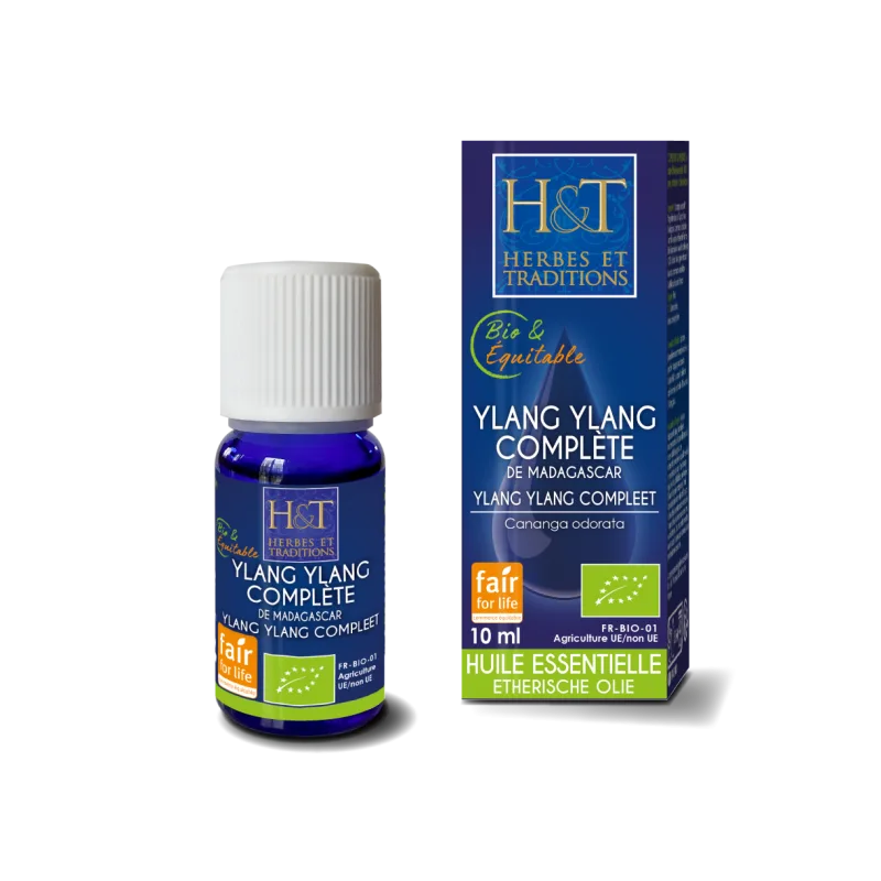 Herbes et traditions Huile Essentielle - Ylang-Ylang Complète Ffl BIO 10 ml