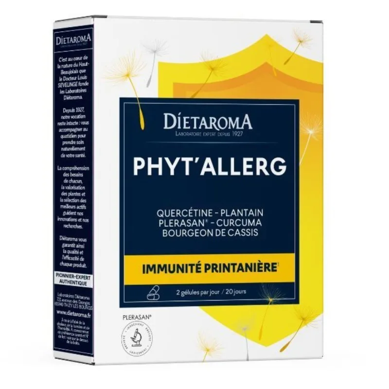 Dietaroma Phytallerg 40 Gelules