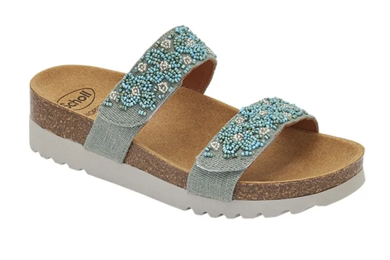 Scholl Sandales Zafirah Canvbeads-W - S26982