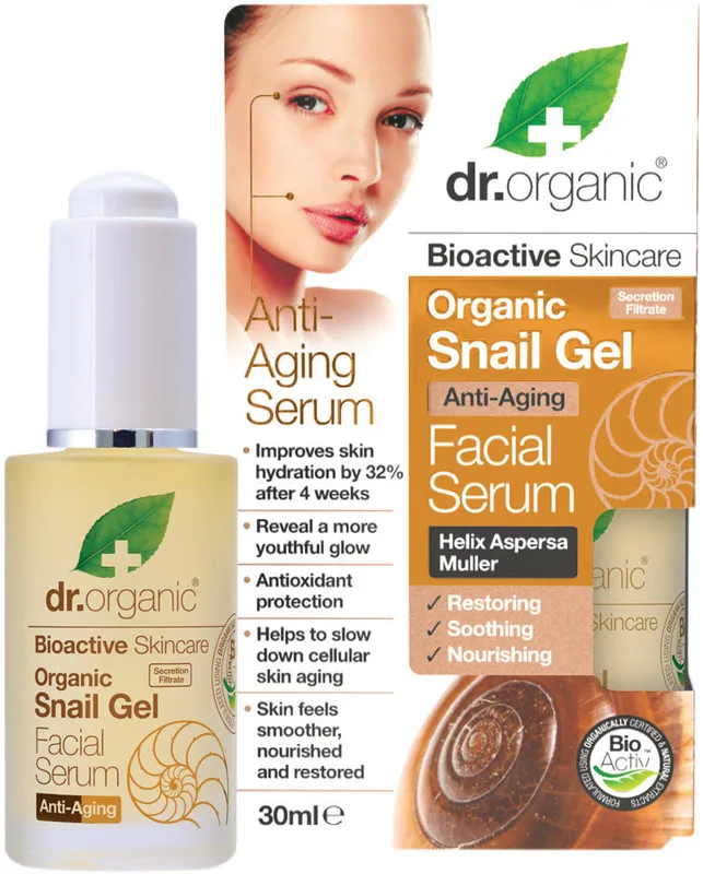 Dr.Organic Serum Anti Age au Gel d’Escargot 30 ml