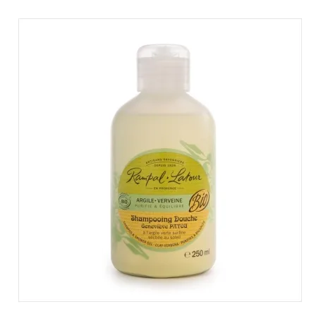 Rampal Latour Shampoing Douche Argile Verveine Purifiant 250 ml