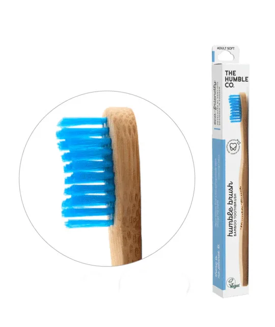 The Humble Brosse A Dents Bambou pour Adultes Mix